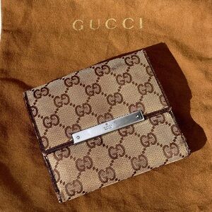 Men’s Gucci Guccissima Monogram Wallet brown leather